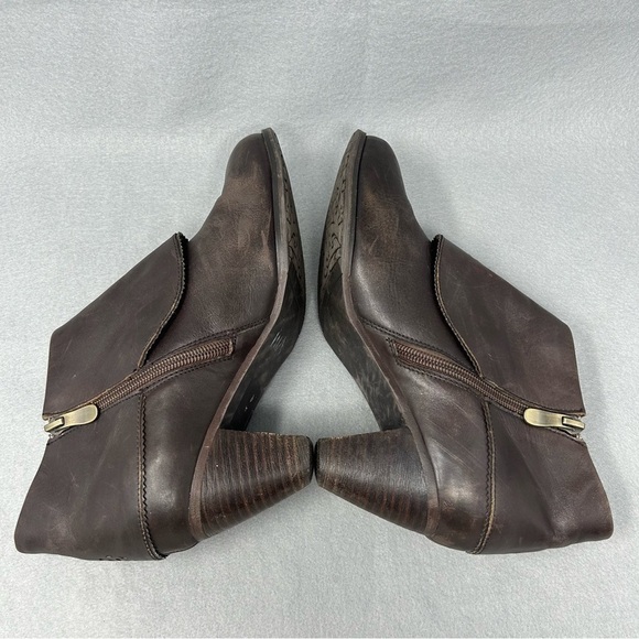L’Artiste by Spring Step Womens Brown Soft Leather Ankle Boots Sz US 6.5-7/EU 37 - Picture 8 of 13